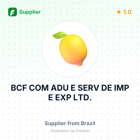 BCF COM ADU E SERV DE IMP E EXP LTD. – summary card, no photo uploaded yet