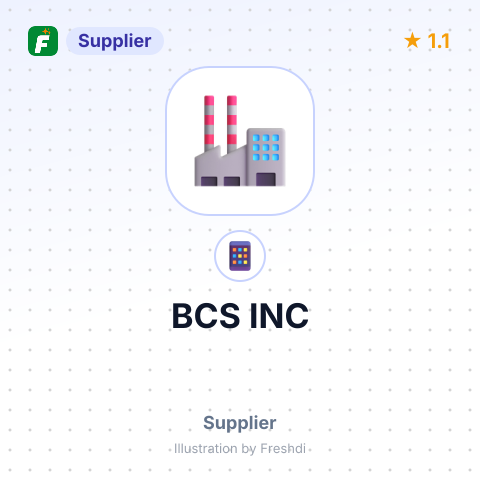 BCS INC – summary card, no photo uploaded yet