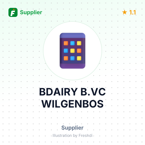 BDAIRY B.VC WILGENBOS – summary card, no photo uploaded yet