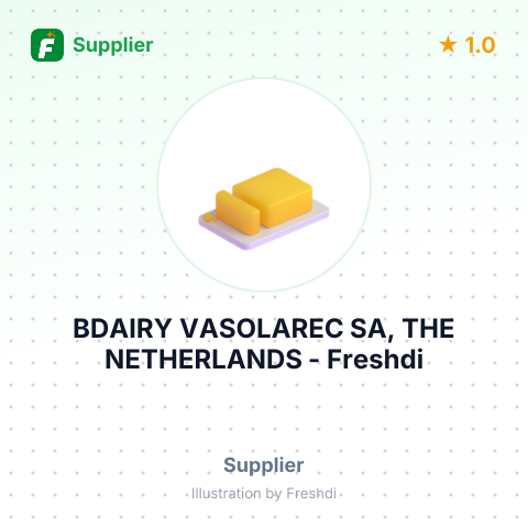 BDAIRY VASOLAREC SA, THE NETHERLANDS – summary card, no photo uploaded yet