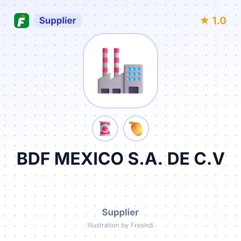 BDF MEXICO S.A. DE C.V – summary card, no photo uploaded yet