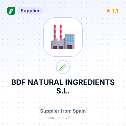 BDF NATURAL INGREDIENTS S.L. – summary card, no photo uploaded yet