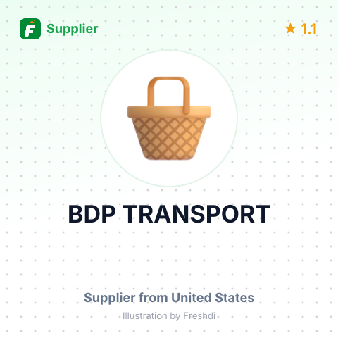 BDP TRANSPORT – summary card, no photo uploaded yet