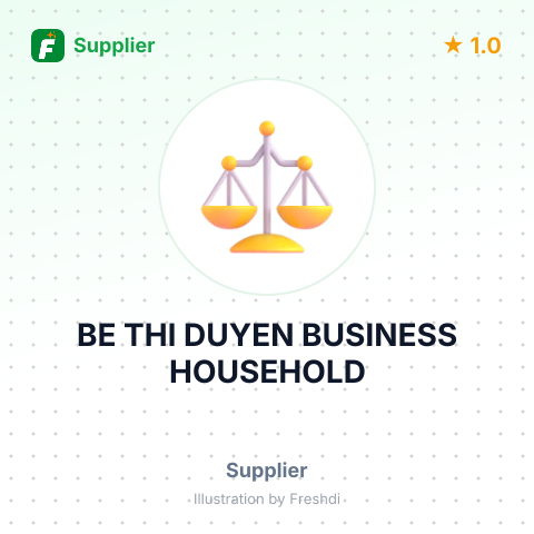 BE THI DUYEN BUSINESS HOUSEHOLD – summary card, no photo uploaded yet
