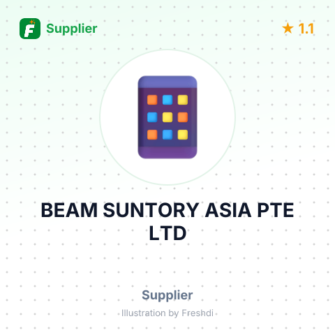 BEAM SUNTORY ASIA PTE LTD – summary card, no photo uploaded yet