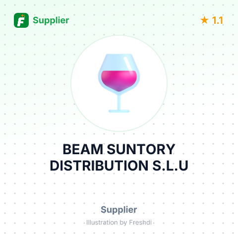 BEAM SUNTORY DISTRIBUTION S.L.U – summary card, no photo uploaded yet