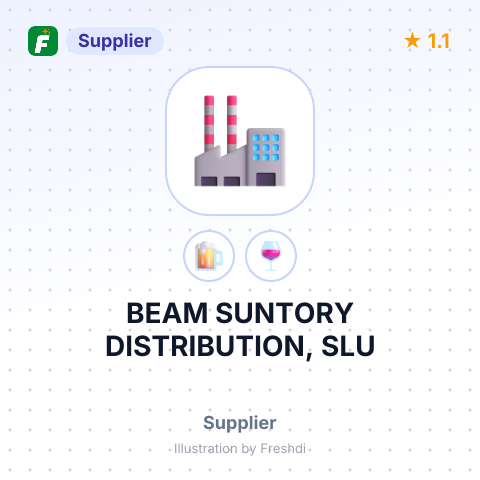 BEAM SUNTORY DISTRIBUTION, SLU – summary card, no photo uploaded yet