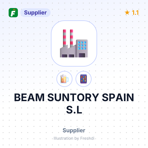 BEAM SUNTORY SPAIN S.L – summary card, no photo uploaded yet