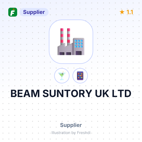 BEAM SUNTORY UK LTD – summary card, no photo uploaded yet