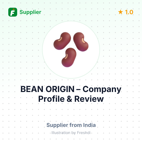 BEAN ORIGIN – summary card, no photo uploaded yet