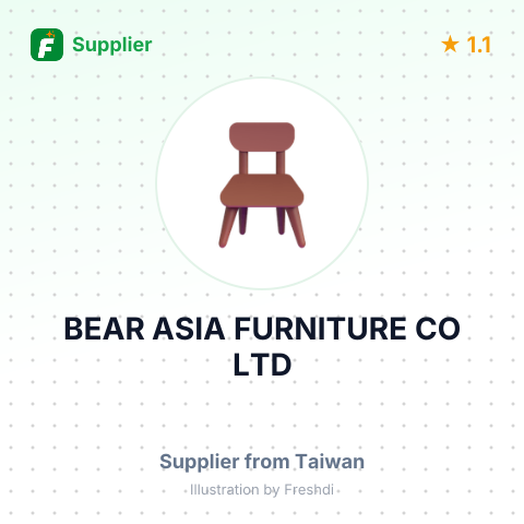 BEAR ASIA FURNITURE CO LTD – summary card, no photo uploaded yet
