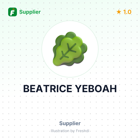 BEATRICE YEBOAH – summary card, no photo uploaded yet