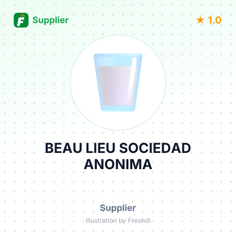 BEAU LIEU SOCIEDAD ANONIMA – summary card, no photo uploaded yet