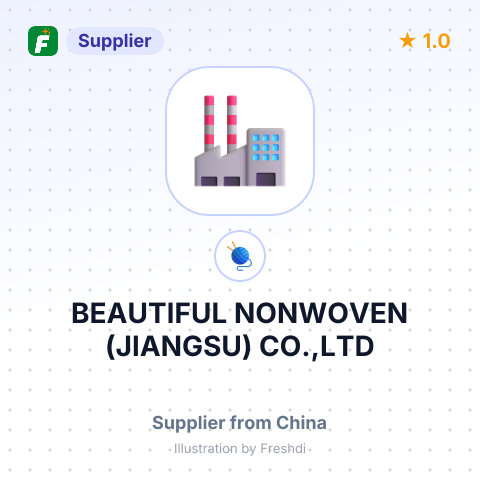 BEAUTIFUL NONWOVEN (JIANGSU) CO.,LTD – summary card, no photo uploaded yet