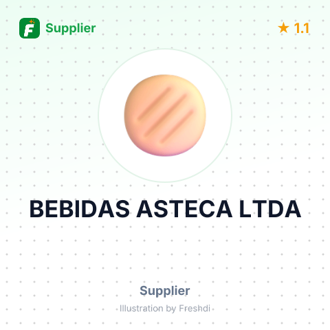 BEBIDAS ASTECA LTDA – summary card, no photo uploaded yet