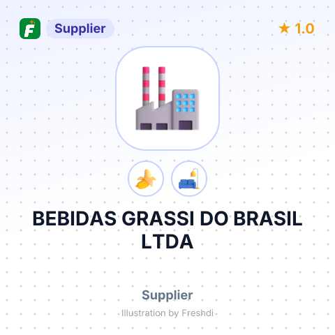 BEBIDAS GRASSI DO BRASIL LTDA – summary card, no photo uploaded yet