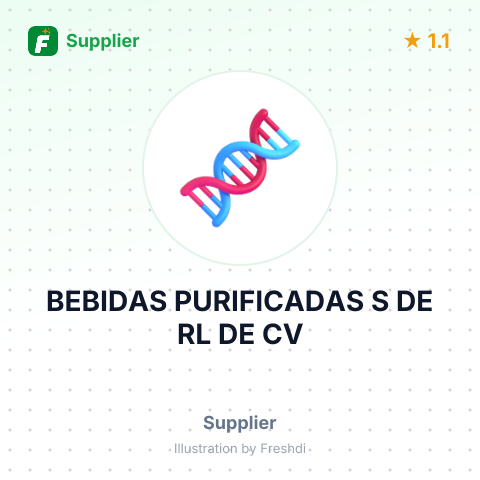 BEBIDAS PURIFICADAS S DE RL DE CV – summary card, no photo uploaded yet