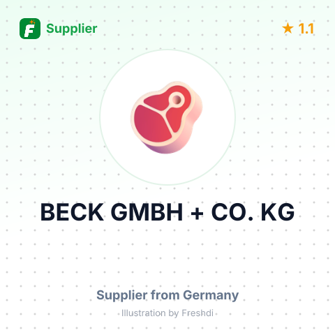 BECK GMBH + CO. KG – summary card, no photo uploaded yet
