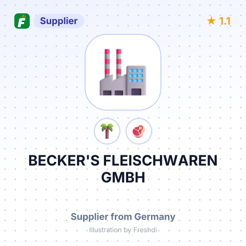 BECKER'S FLEISCHWAREN GMBH – summary card, no photo uploaded yet