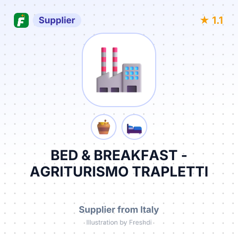 BED & BREAKFAST - AGRITURISMO TRAPLETTI – summary card, no photo uploaded yet