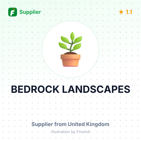 BEDROCK LANDSCAPES – summary card, no photo uploaded yet