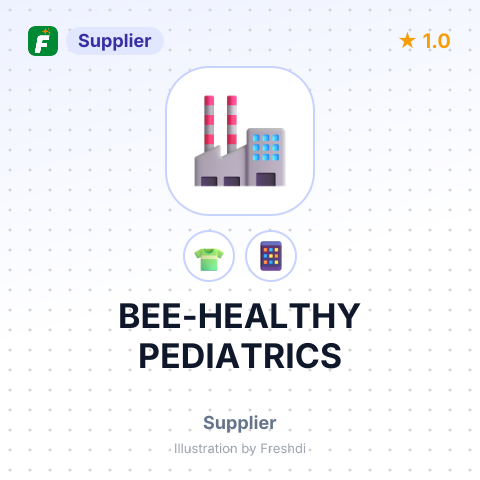 BEE-HEALTHY PEDIATRICS – summary card, no photo uploaded yet