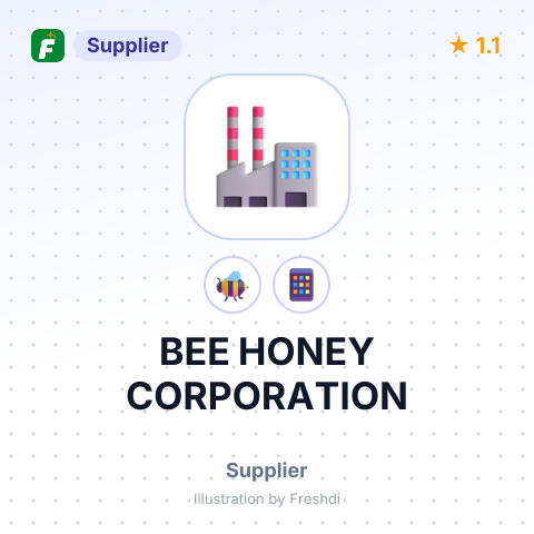 BEE HONEY CORPORATION – summary card, no photo uploaded yet