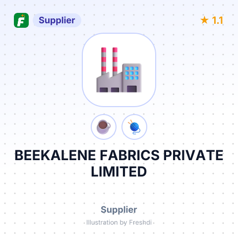 BEEKALENE FABRICS PRIVATE LIMITED – summary card, no photo uploaded yet