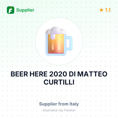 BEER HERE 2020 DI MATTEO CURTILLI – summary card, no photo uploaded yet