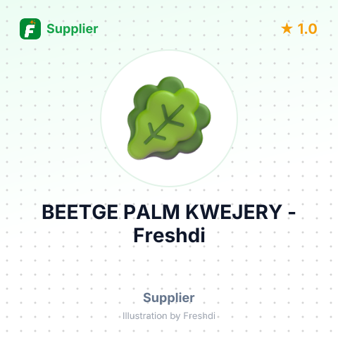 BEETGE PALM KWEJERY – summary card, no photo uploaded yet