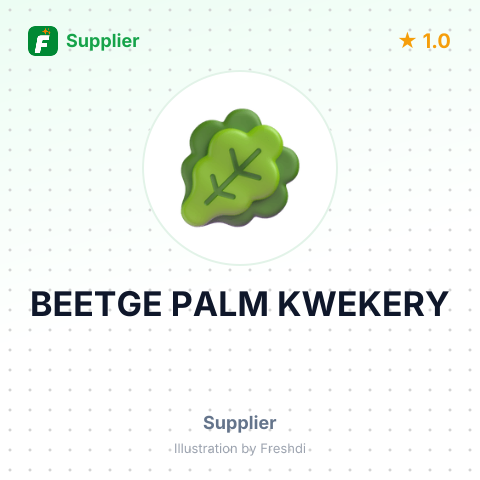 BEETGE PALM KWEKERY – summary card, no photo uploaded yet