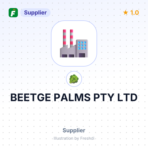 BEETGE PALMS PTY LTD – summary card, no photo uploaded yet