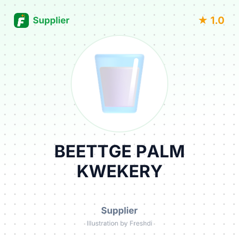 BEETTGE PALM KWEKERY – summary card, no photo uploaded yet