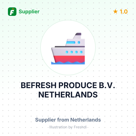 BEFRESH PRODUCE B.V. NETHERLANDS – summary card, no photo uploaded yet