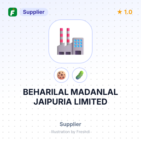 BEHARILAL MADANLAL JAIPURIA LIMITED – summary card, no photo uploaded yet