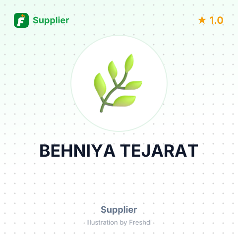 BEHNIYA TEJARAT – summary card, no photo uploaded yet