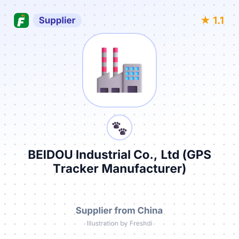 BEIDOU Industrial Co., Ltd (GPS Tracker Manufacturer) – summary card, no photo uploaded yet