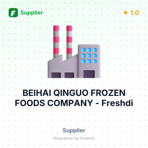 BEIHAI QINGUO FROZEN FOODS COMPANY – summary card, no photo uploaded yet