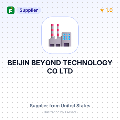 BEIJIN BEYOND TECHNOLOGY CO LTD – summary card, no photo uploaded yet