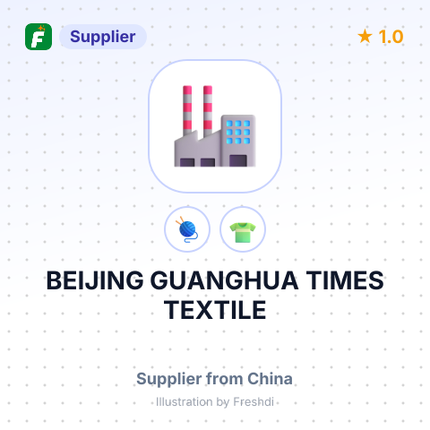 BEIJING GUANGHUA TIMES TEXTILE – summary card, no photo uploaded yet
