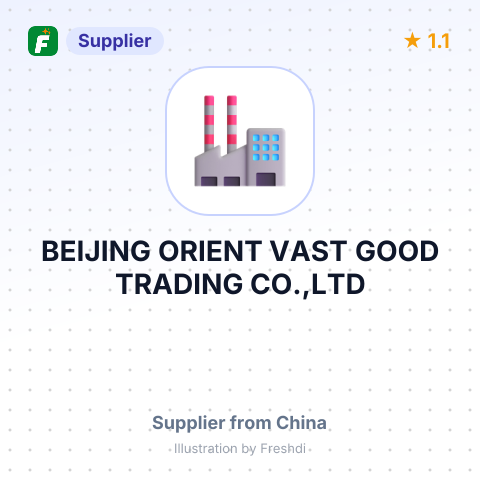 BEIJING ORIENT VAST GOOD TRADING CO.,LTD – summary card, no photo uploaded yet