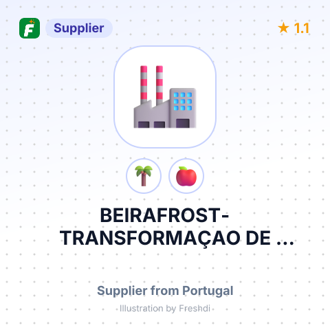 BEIRAFROST-TRANSFORMAÇAO DE FRUTA,S.A. – summary card, no photo uploaded yet
