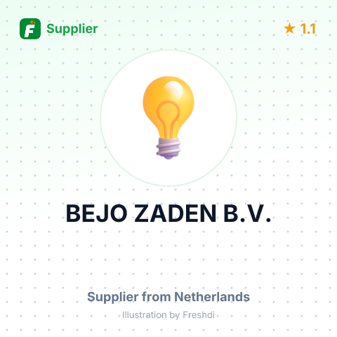 BEJO ZADEN B.V. – summary card, no photo uploaded yet