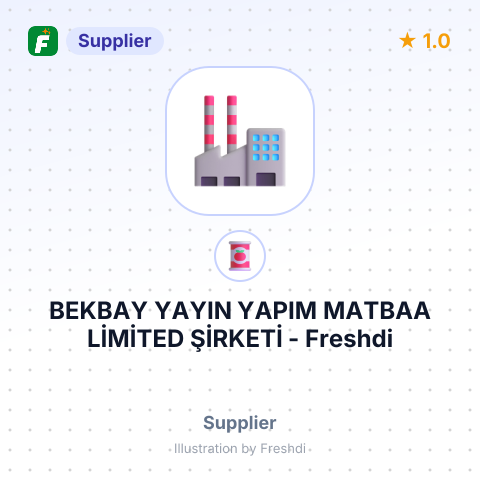 BEKBAY YAYIN YAPIM MATBAA LİMİTED ŞİRKETİ – summary card, no photo uploaded yet