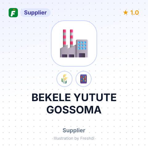 BEKELE YUTUTE GOSSOMA – summary card, no photo uploaded yet