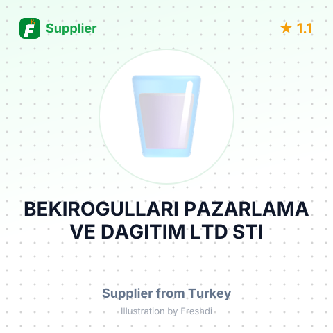 BEKIROGULLARI PAZARLAMA VE DAGITIM LTD STI – summary card, no photo uploaded yet