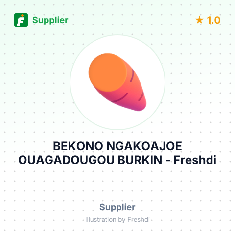 BEKONO NGAKOAJOE OUAGADOUGOU BURKIN – summary card, no photo uploaded yet