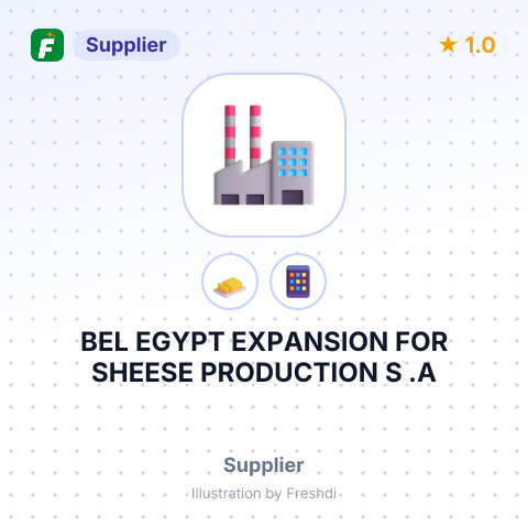 BEL EGYPT EXPANSION FOR SHEESE PRODUCTION S .A – summary card, no photo uploaded yet