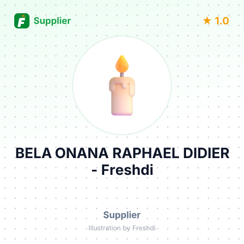BELA ONANA RAPHAEL DIDIER – summary card, no photo uploaded yet
