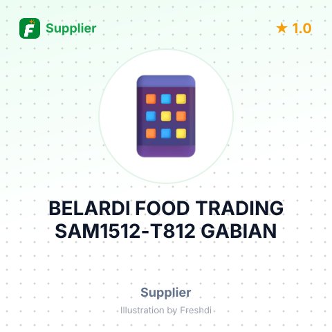 BELARDI FOOD TRADING SAM1512-T812 GABIAN – summary card, no photo uploaded yet